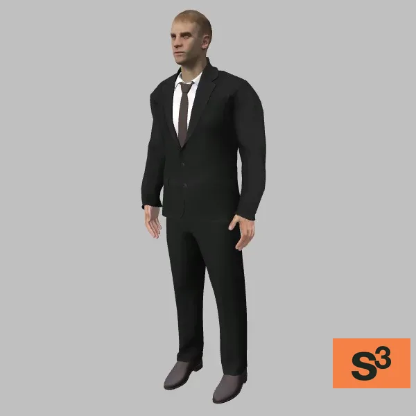 human-business-026 — 3D model preview