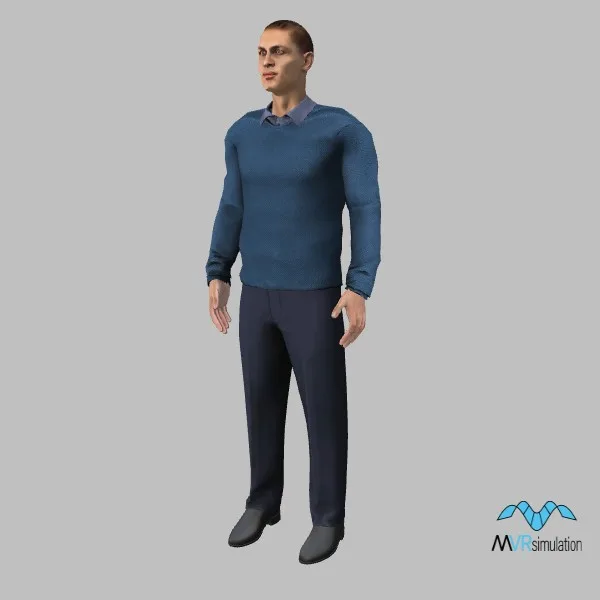 human-business-030 — 3D model preview