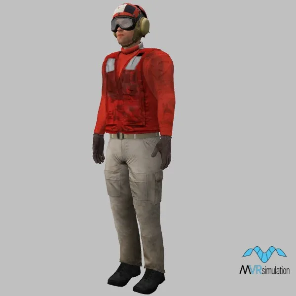 human-carrierdeckcrew-012 — 3D model preview