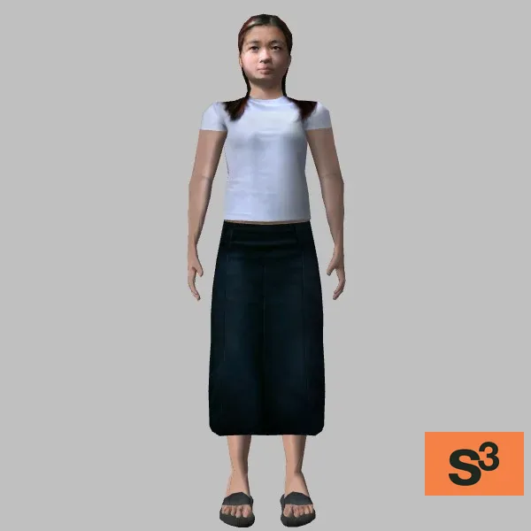 human-casual-002 — 3D model preview