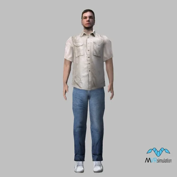 human-casual-004 — 3D model preview