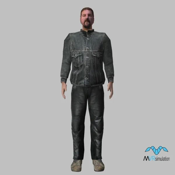 human-casual-005 — 3D model preview