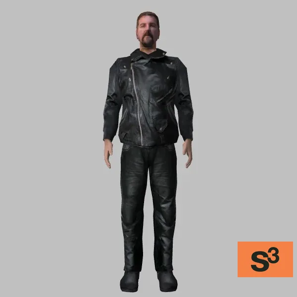 human-casual-006 — 3D model preview