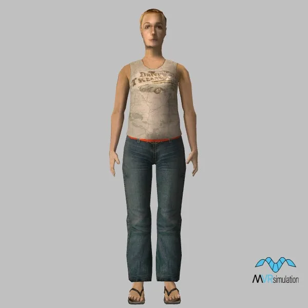 human-casual-014 — 3D model preview