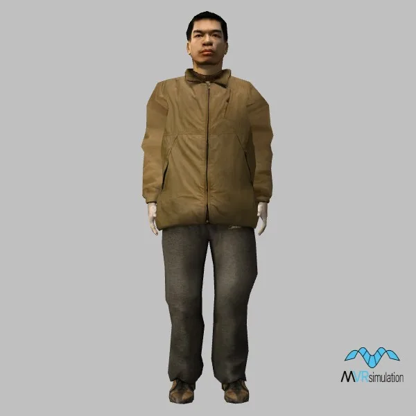 human-casual-016 — 3D model preview