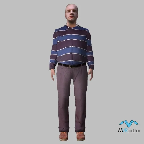 human-casual-018 — 3D model preview