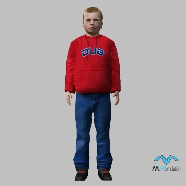 human-casual-021 — 3D model preview
