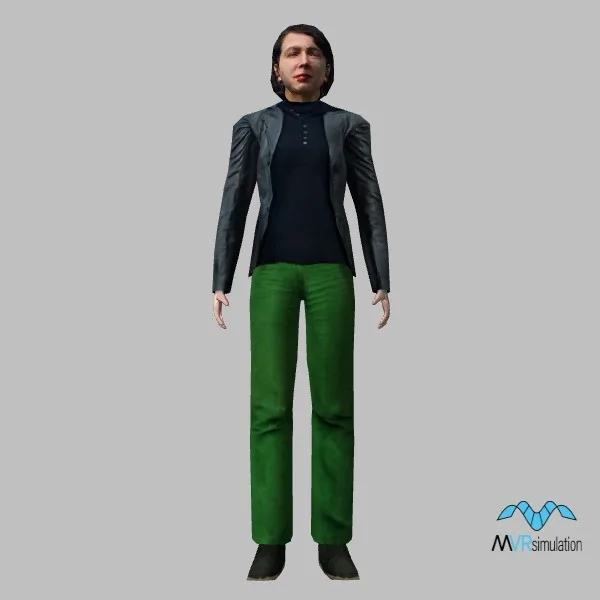human-casual-022 — 3D model preview