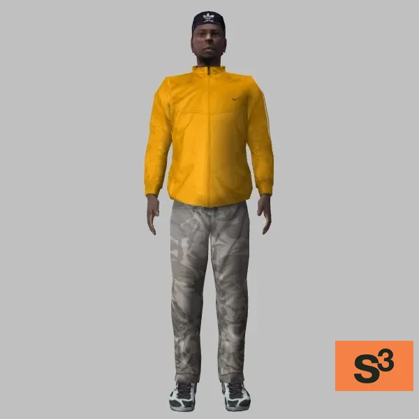 human-casual-024 — 3D model preview