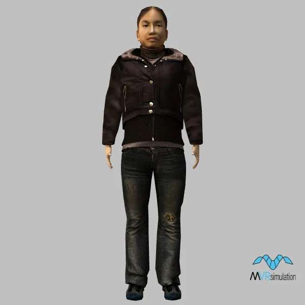 human-casual-030 — 3D model preview