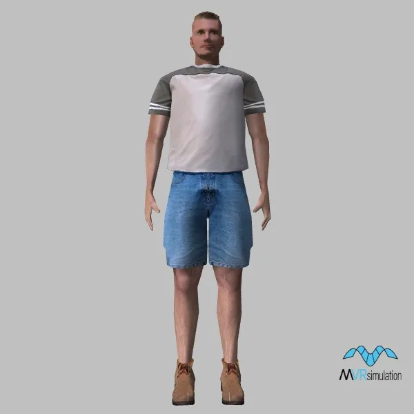 human-casual-038 — 3D model preview