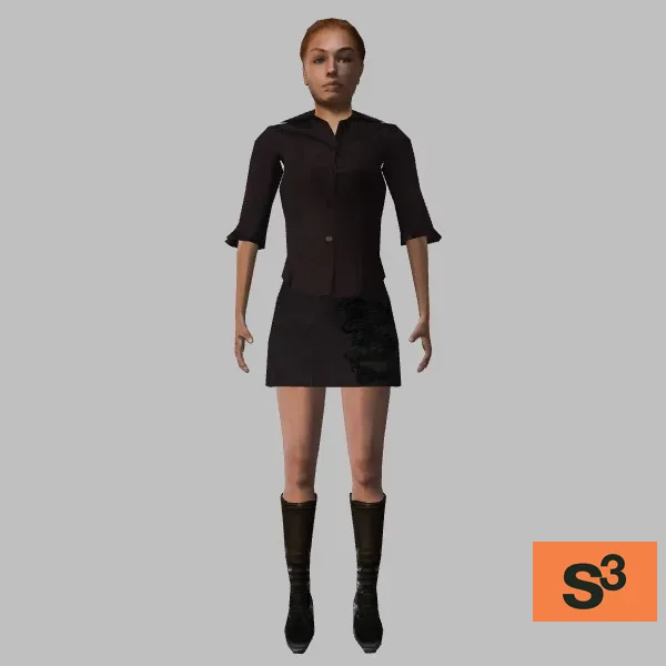 human-casual-039 — 3D model preview