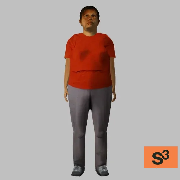 human-casual-040 — 3D model preview