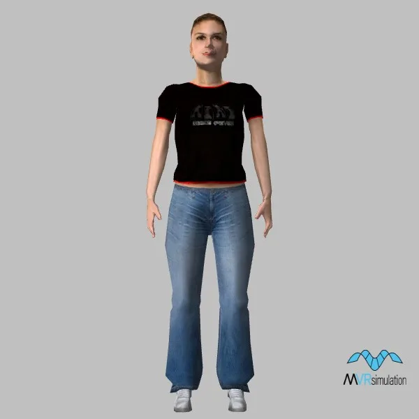 human-casual-043 — 3D model preview