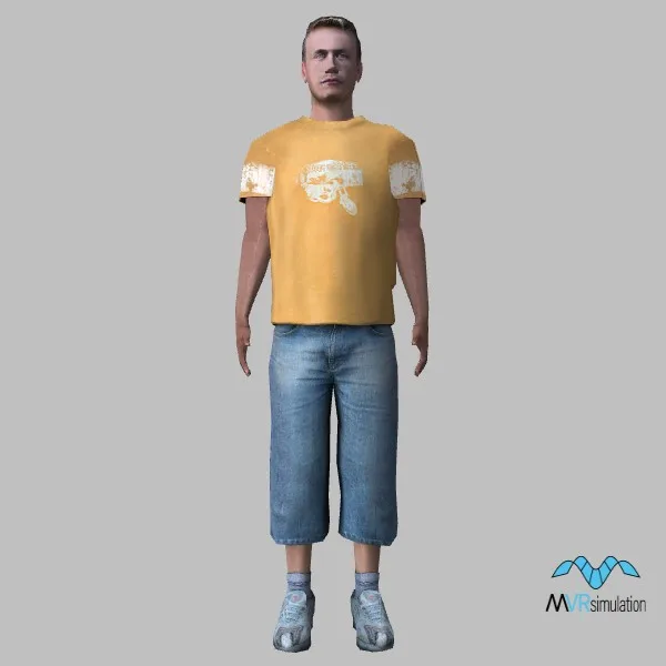 human-casual-044 — 3D model preview