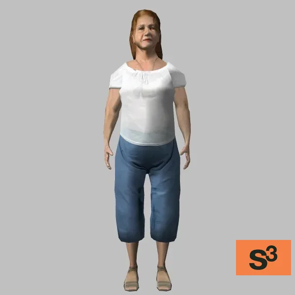 human-casual-046 — 3D model preview