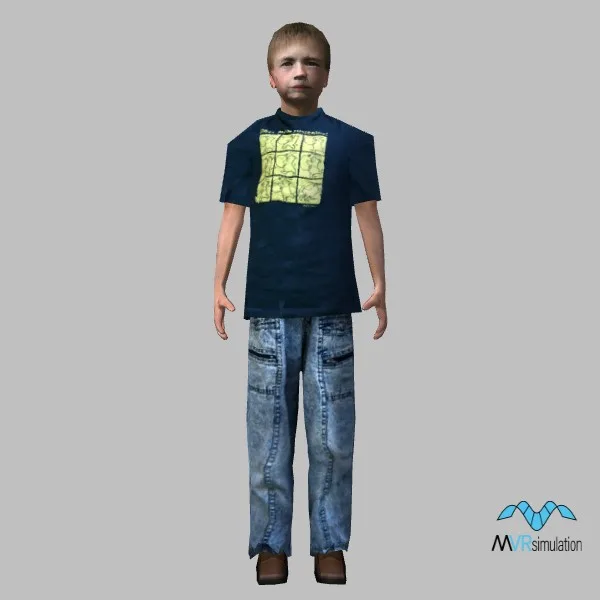 human-casual-047 — 3D model preview