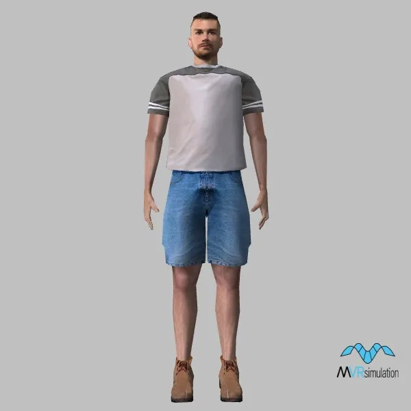 human-casual-050 — 3D model preview