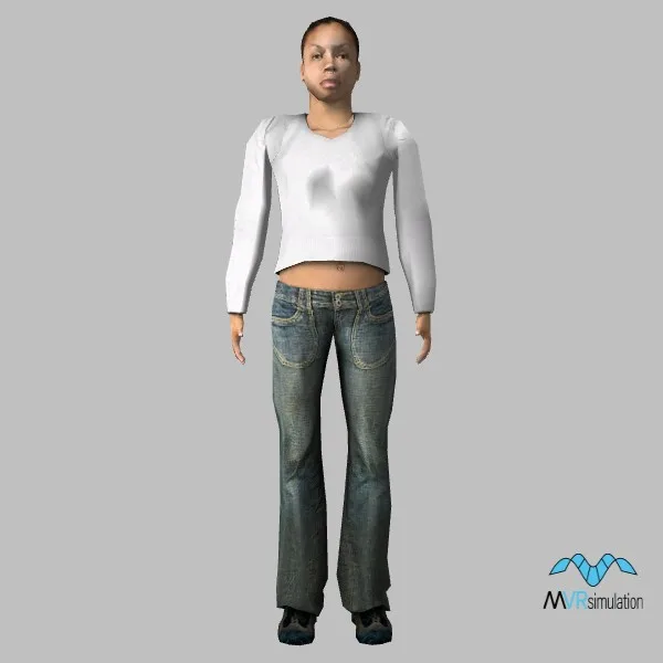 human-casual-053 — 3D model preview