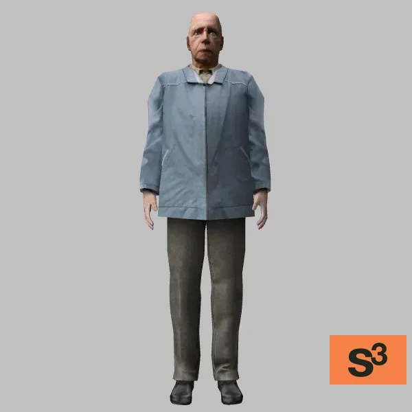 human-casual-055 — 3D model preview