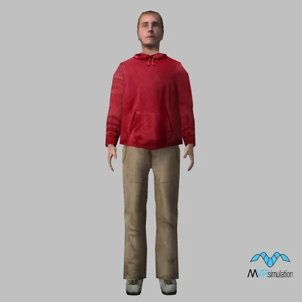 human-casual-060 — 3D model preview