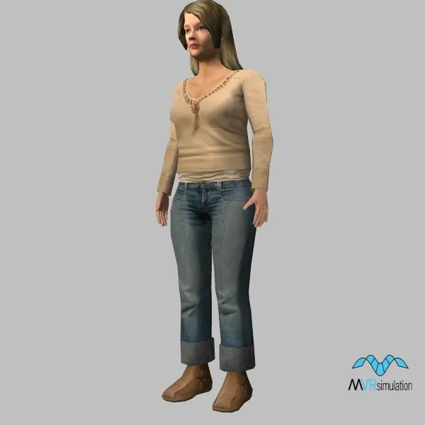 human-casual-066 — 3D model preview
