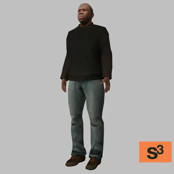 human-casual-068 — 3D model preview