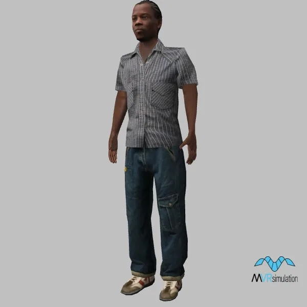 human-casual-070 — 3D model preview
