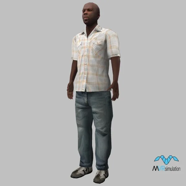 human-casual-071 — 3D model preview