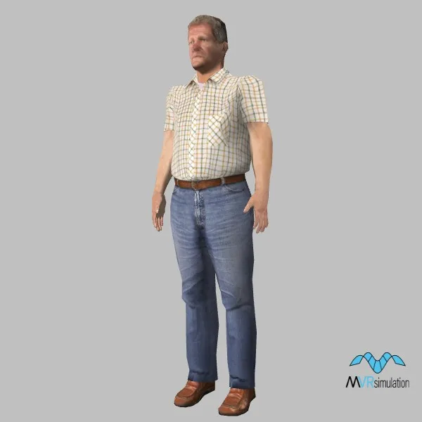 human-casual-075 — 3D model preview