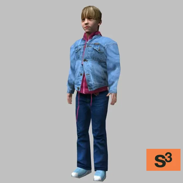 human-casual-076 — 3D model preview