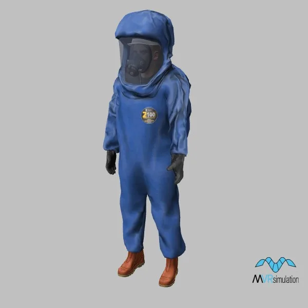 human-hazmat-level-a-001 — 3D model preview