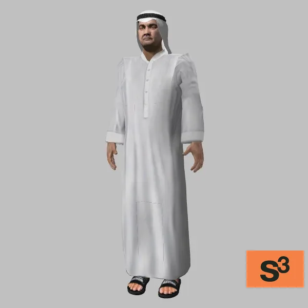human-iraq-007 — 3D model preview
