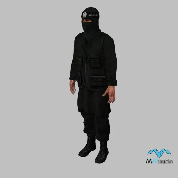 human-ISIL-001 — 3D model preview