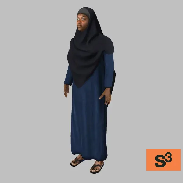 human-somalia-011 — 3D model preview