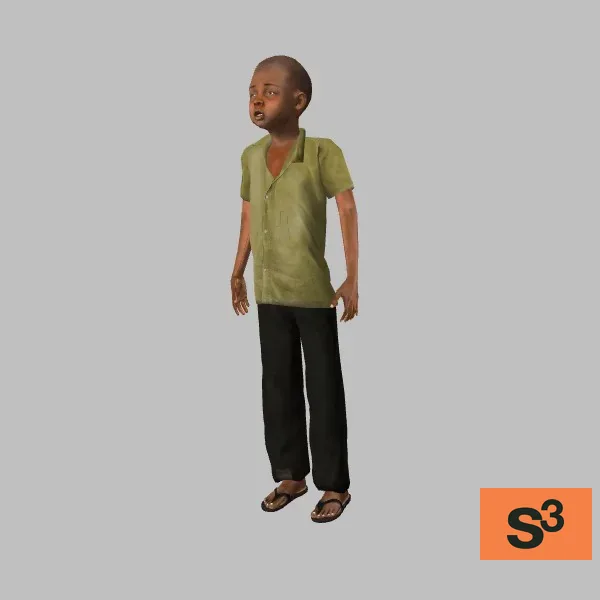human-somalia-027 — 3D model preview