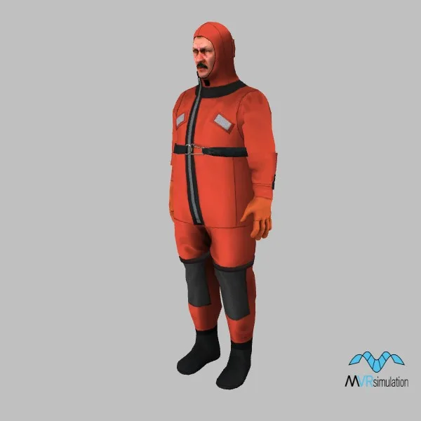 human-survival-coldwater-001 — 3D model preview