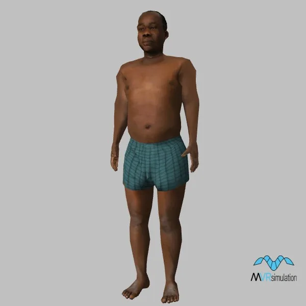human-swimmer-006 — 3D model preview