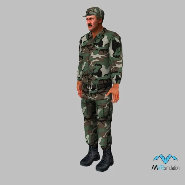 human-syrian-soldier-002 — 3D model preview