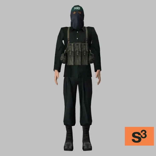 human-terrorist-006 — 3D model preview