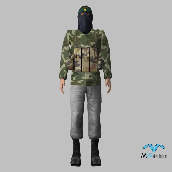 human-terrorist-008 — 3D model preview