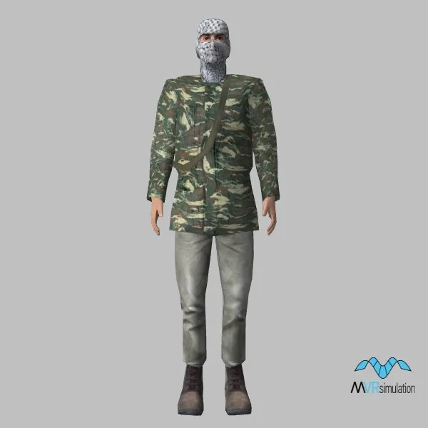 human-terrorist-012 — 3D model preview