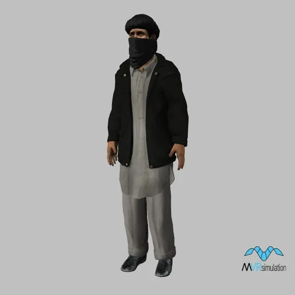 human-terrorist-015 — 3D model preview