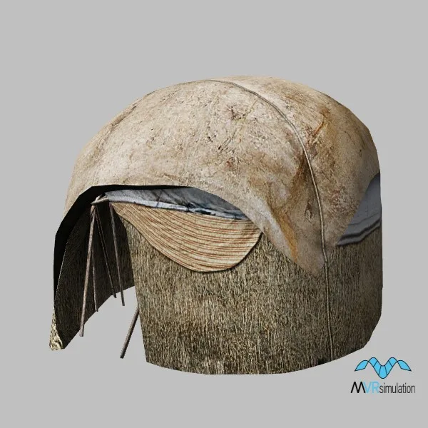 hut-001 — 3D model preview
