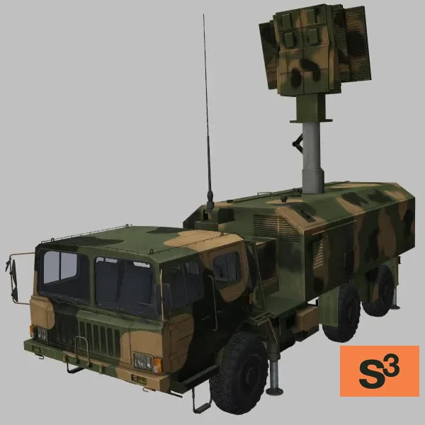 IBIS-150 · CN · camo — 3D model preview