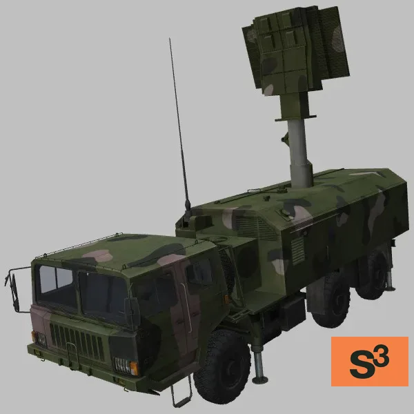 IBIS-150 · MA · camo — 3D model preview