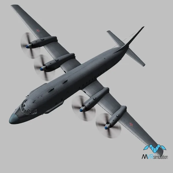 Il-20 · RU · grey — 3D model preview