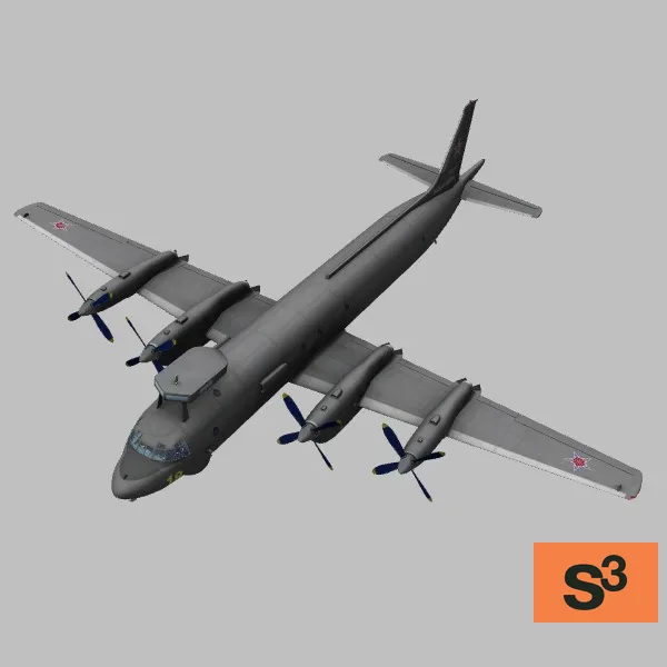 IL-38N · RU · grey — 3D model preview