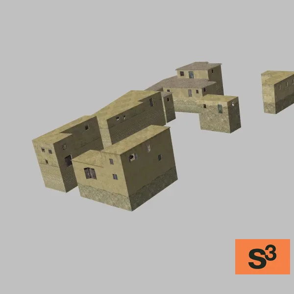 Insurgent-Compound-Building — 3D model preview