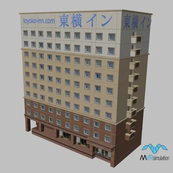 Ishigaki-building-008 — 3D model preview